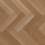 Mirage Herringbone White Oak Natural R&Q Exclusive Brushed