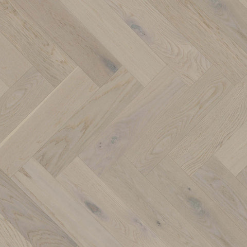 Mirage Muse White Oak Herringbone Ada Character Brushed