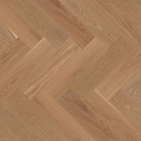 Mirage Herringbone White Oak Natural Exclusive Brushed