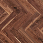 Mirage Herringbone Walnut Natural Character Brushed