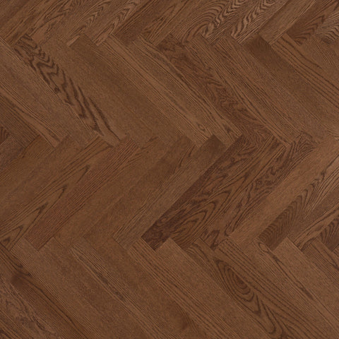 Mirage Herringbone Red Oak Savanna Exclusive Smooth